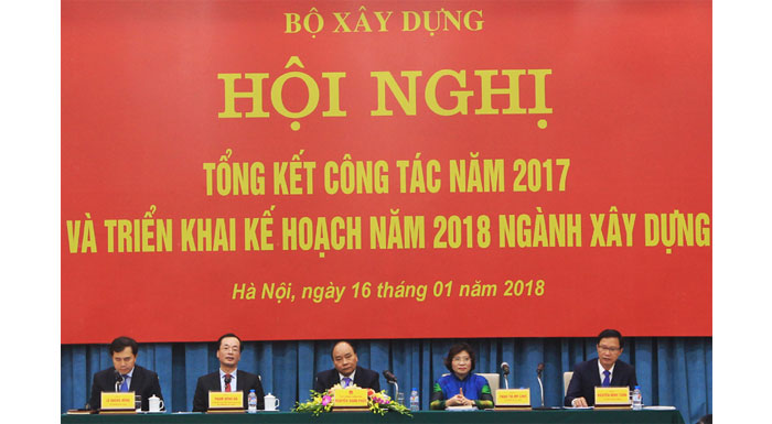 Hội nghị tổng kết 2017 ngành xây dựng