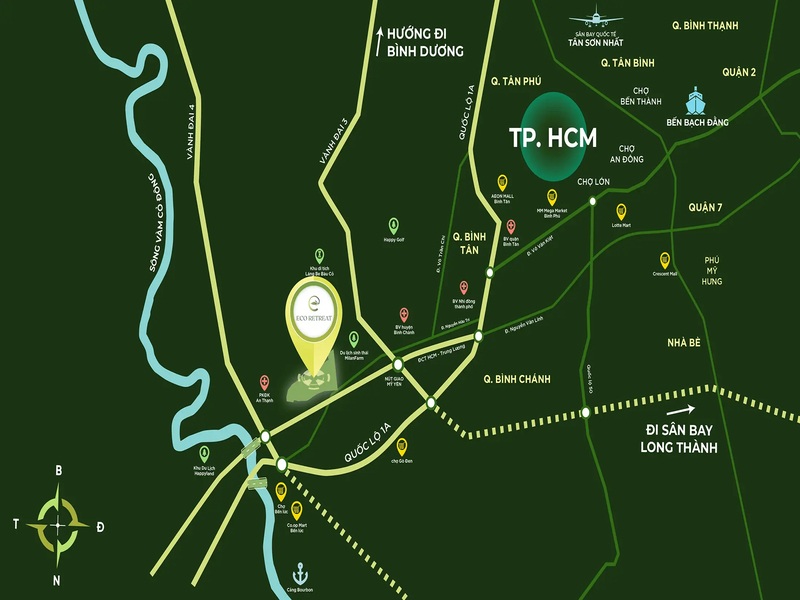 Vị Trí Đắc Địa Của Eco Retreat