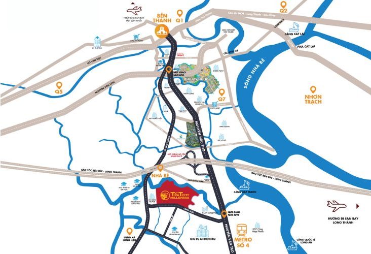 T&T LONG HẬU VỊ TRÍ VÀNG - TÂM ĐIỂM KẾT NỐI