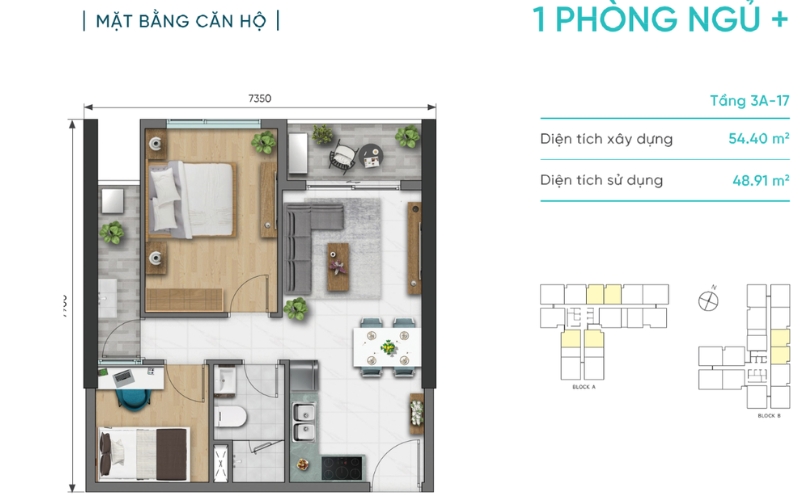 Mặt bằng dự án D-Aqua