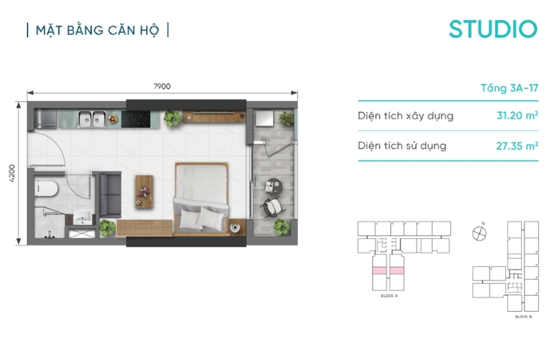 Mặt bằng dự án D-Aqua