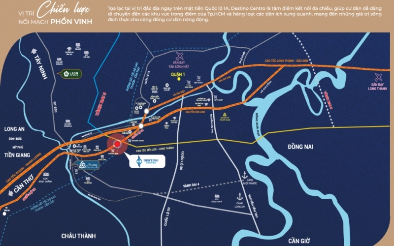 Vị trí dự án Destino Centro