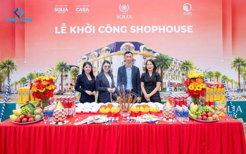 Lễ khởi công shophouse The Solie