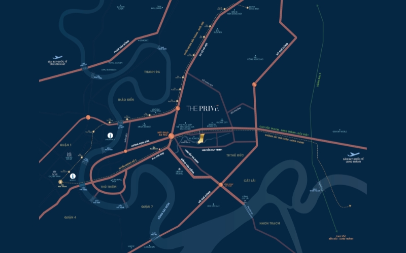 VỊ TRÍ ĐỘC TÔN CỦA DỰ ÁN THE PRIVÉ