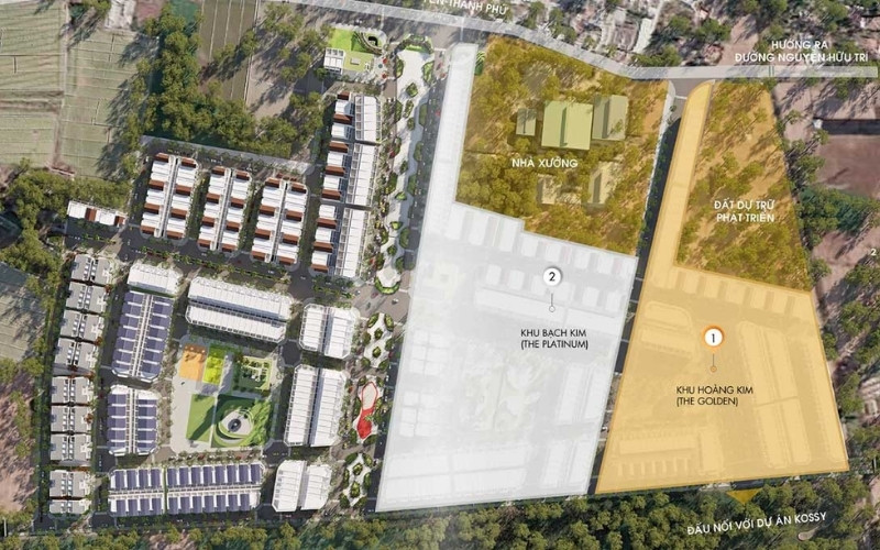 mặt bằng dự án king hill residences