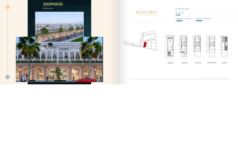 mặt bằng dự án king hill residences