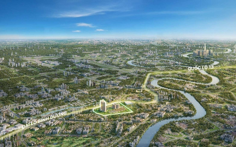 vị trí Setia Gardens Residences