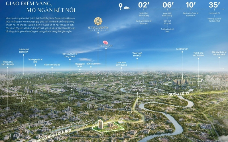 vị trí Setia Gardens Residences