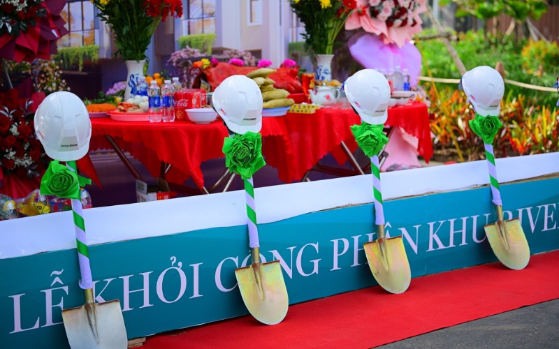 lễ khởi công phân khu river park