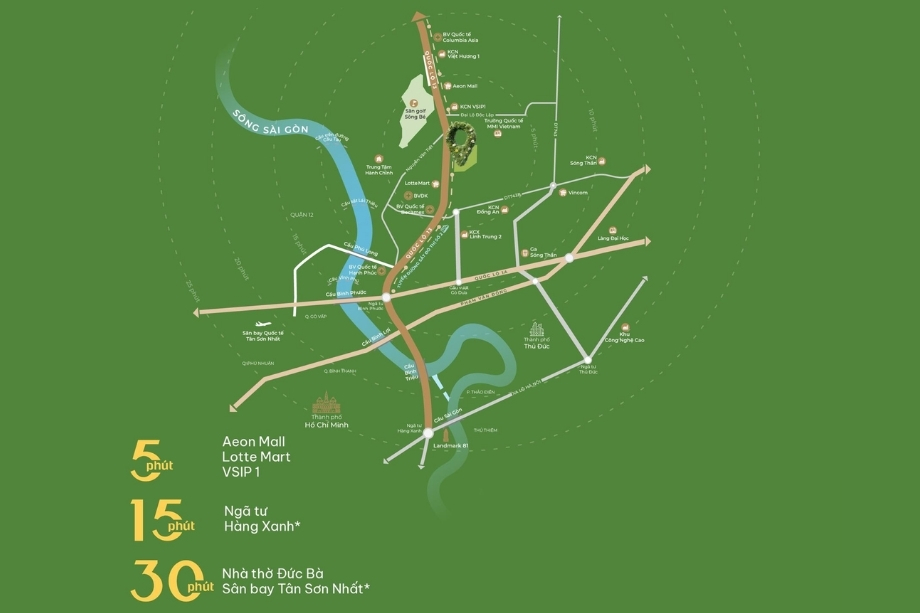 vị trí DỰ ÁN LA PURA