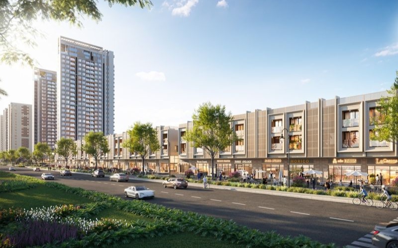 Essensia Broadway sở hữu vị trí mặt tiền đắc địa trên đại lộ Nguyễn Hữu Thọ – tuyến giao thông huyết mạch