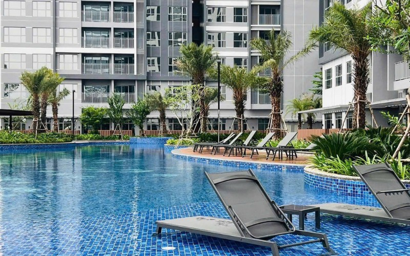 Sống tại căn hộ Opal Riverside, cư dân được trải nghiệm tiện ích nội khu đa dạng