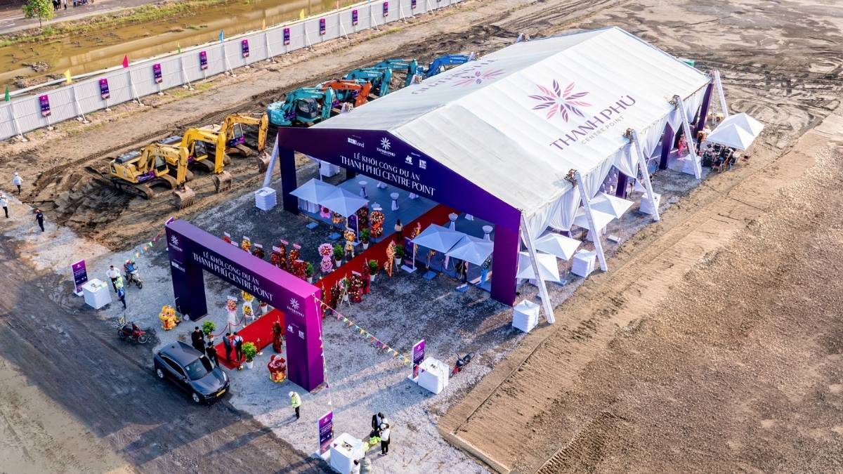 CHÍNH THỨC KHỞI CÔNG DỰ ÁN THANH PHÚ CENTRE POINT TẠI CỬA NGÕ PHÍA TÂY TP.HCM