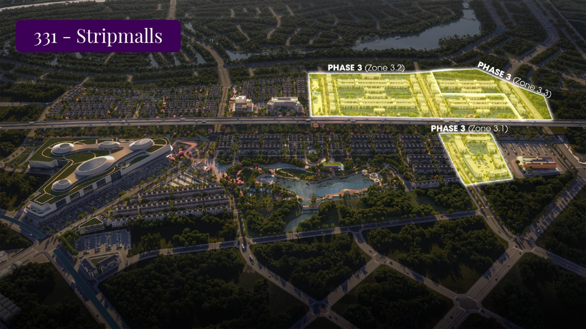 Tuyến Phố Mua Sắm Strip Mall