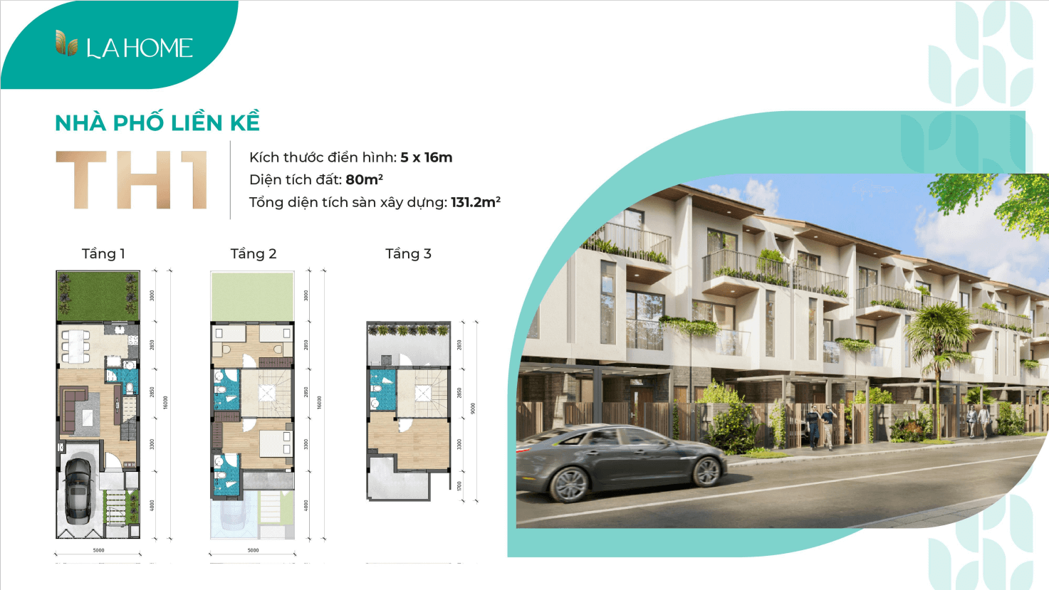 LA Home 2 Nhà phố liền kế