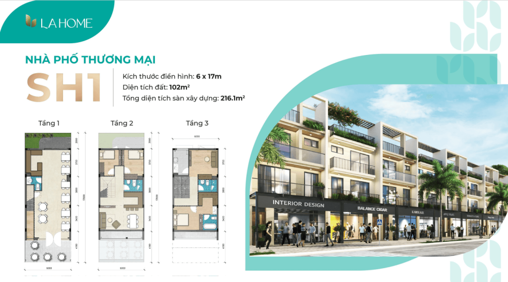La Home 3 Nhà phố thương mại