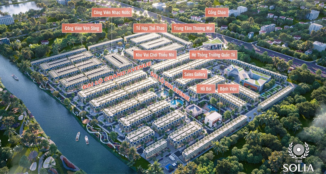 HỆ TIỆN ÍCH NỘI KHU THE SOLIA