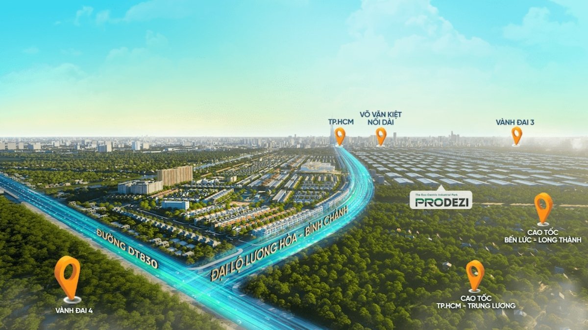 Võ Văn Kiệt nối dài khởi công gia tăng kì vọng khu đô thị sinh thái La Home