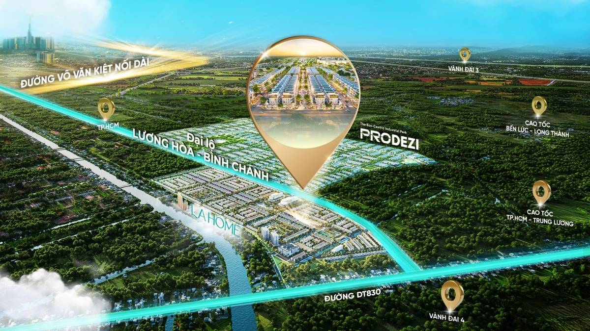 Võ Văn Kiệt nối dài khởi công gia tăng kì vọng khu đô thị sinh thái La Home