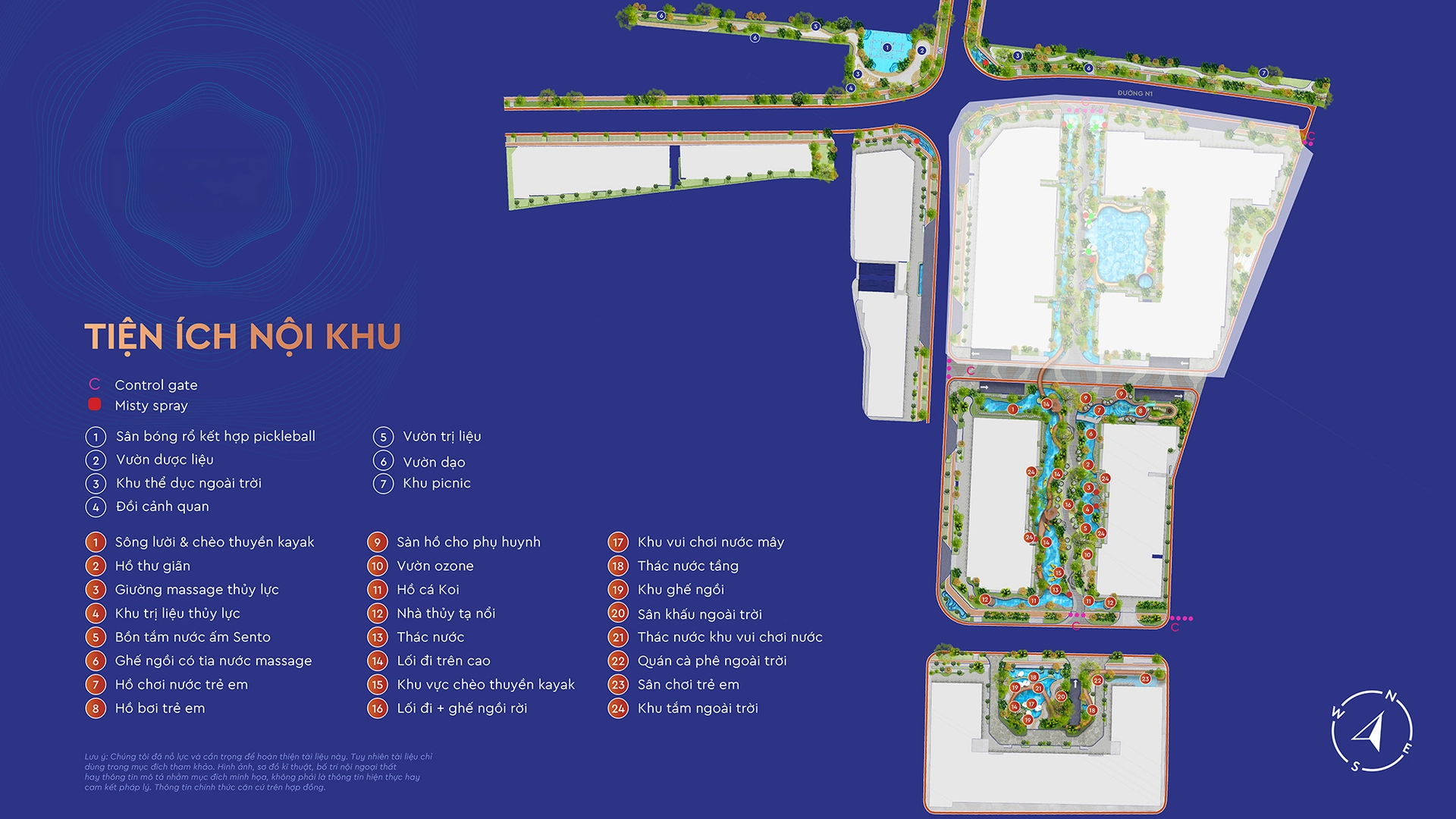 HỆ TIỆN ÍCH NỘI KHU MONREI SAIGON