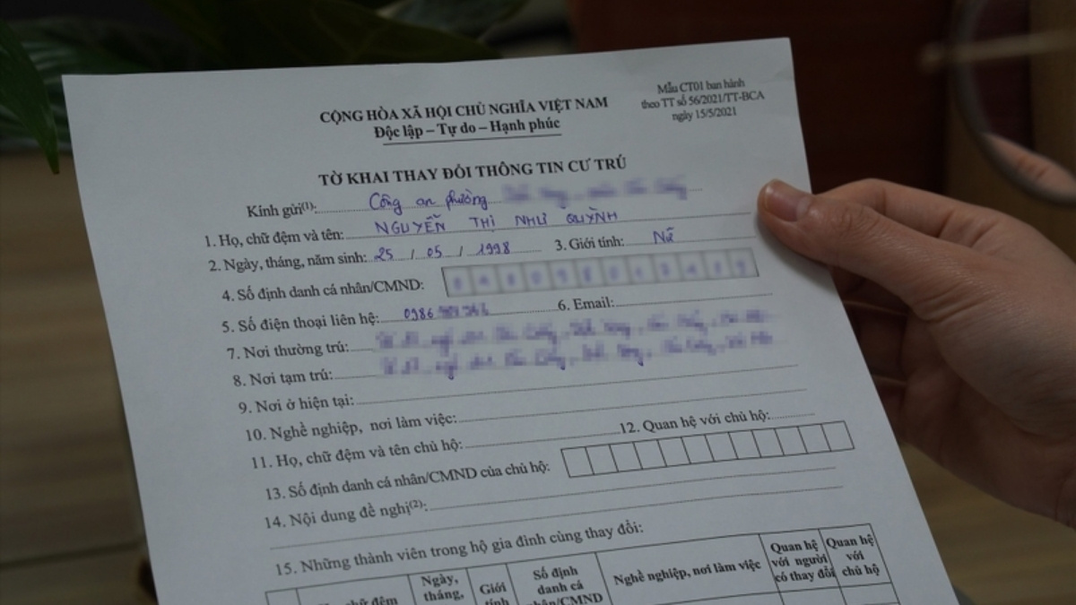 Xin giấy xác nhận cư trú ở đâu