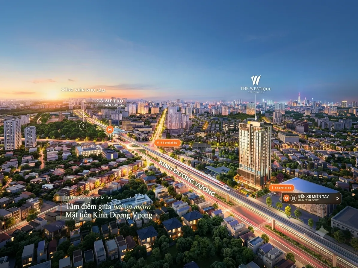 Vị Trí The Westique Residences