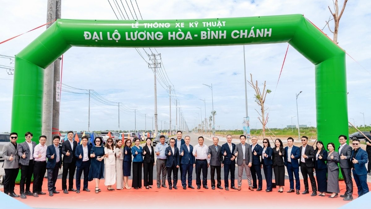 Đại Lộ Lương Hòa - Bình Chánh Chính Thức Thông Xe