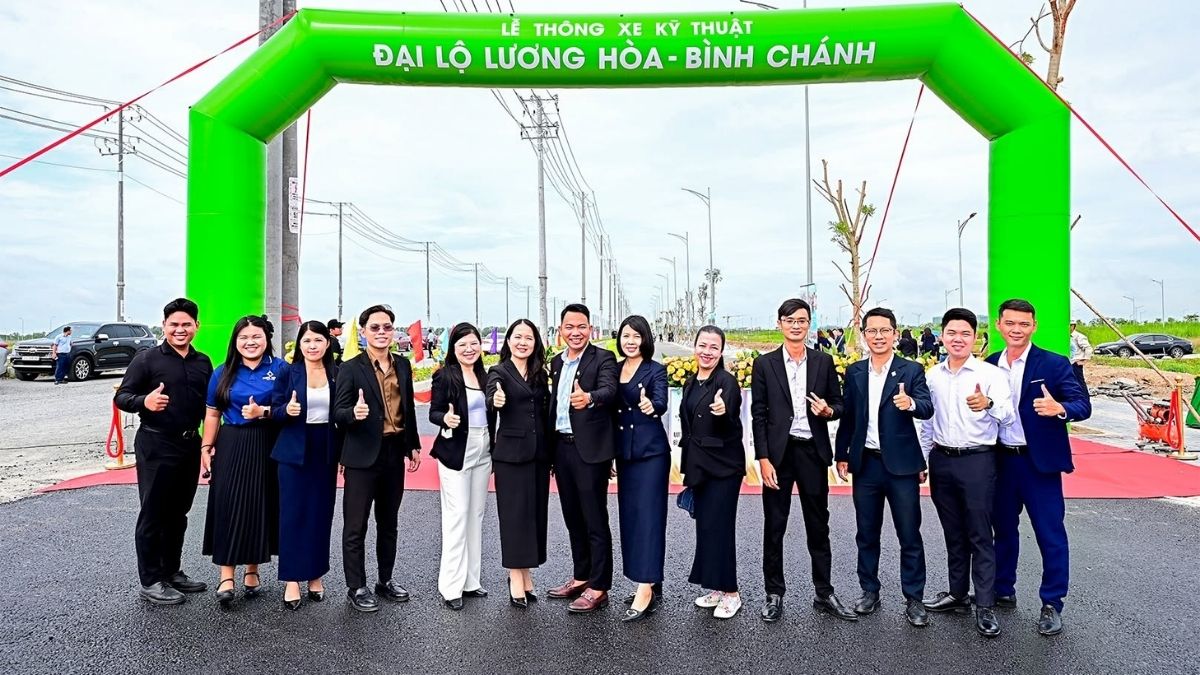 Đại Lộ Lương Hòa - Bình Chánh Chính Thức Thông Xe