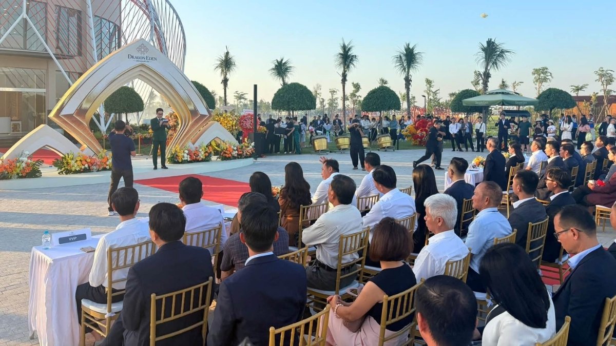 Tandoland Đưa "Trái Tim Xanh" 2,1Ha Vào Vận Hành Tại Long An 2 Dragon Eden khánh thành Eden Park 2,1ha