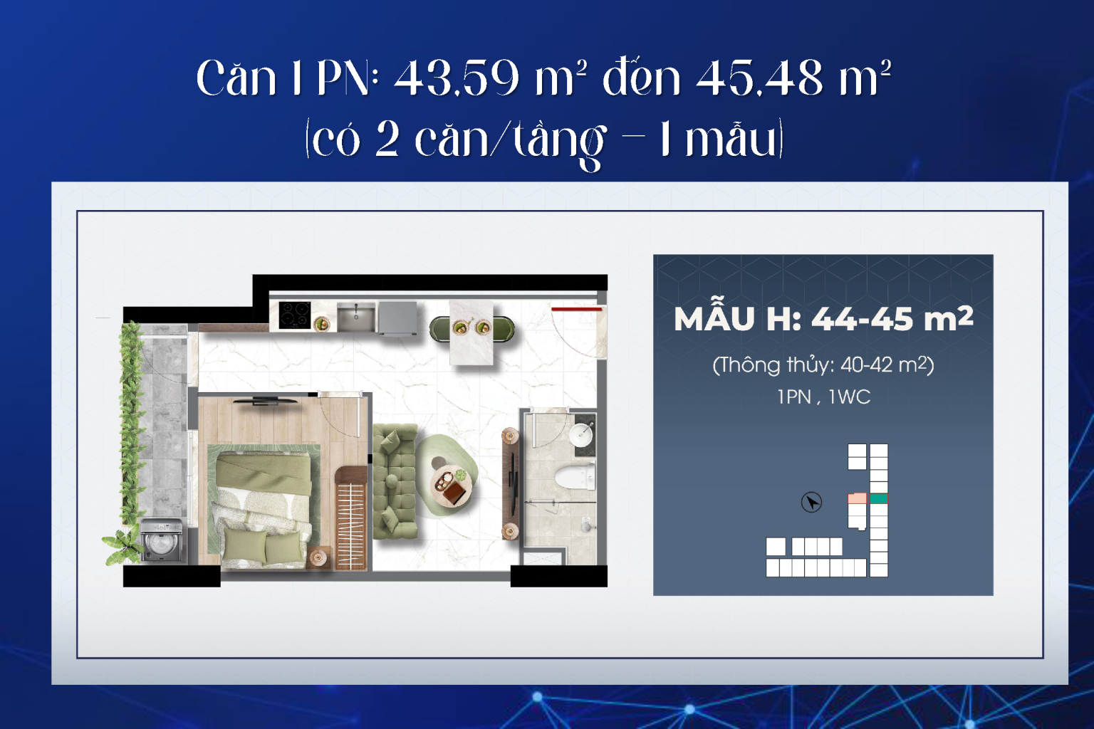 Thiết kế căn hộ Bcons Central Park
