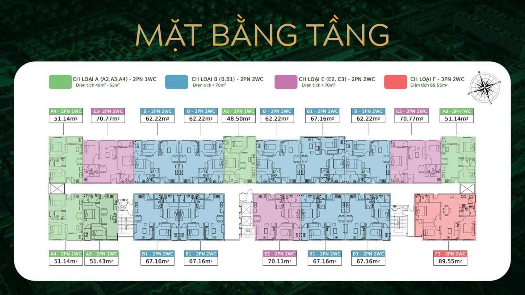 MẶT BẰNG SOLENA GREEN TOWN