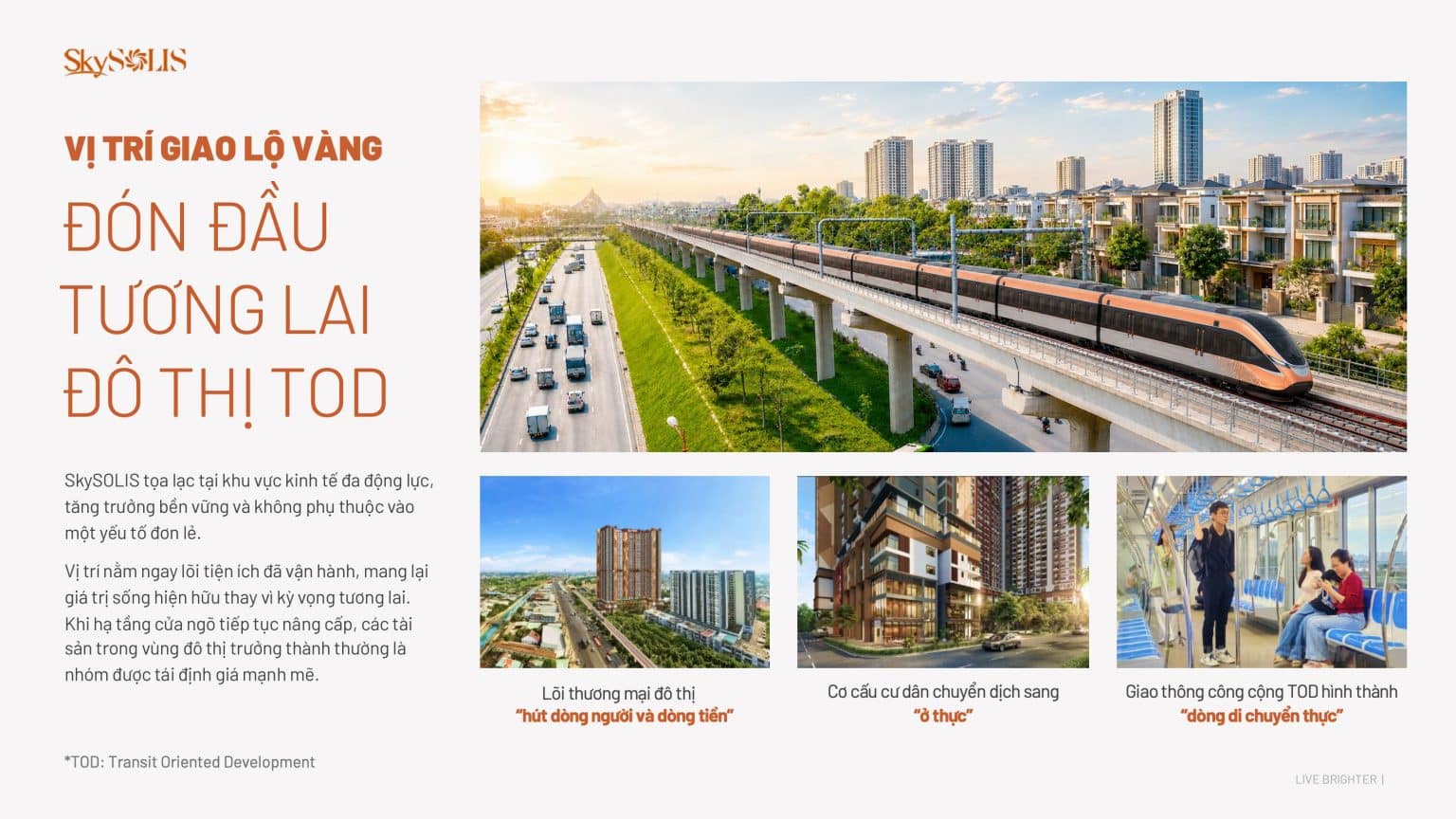 VỊ TRÍ & KẾT NỐI DỰ ÁN SKY SOLIS QUỐC LỘ 13 CẠNH ECO XUÂN