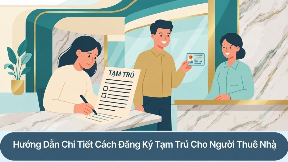Hướng Dẫn Chi Tiết Cách Đăng Ký Tạm Trú Cho Người Thuê Nhà