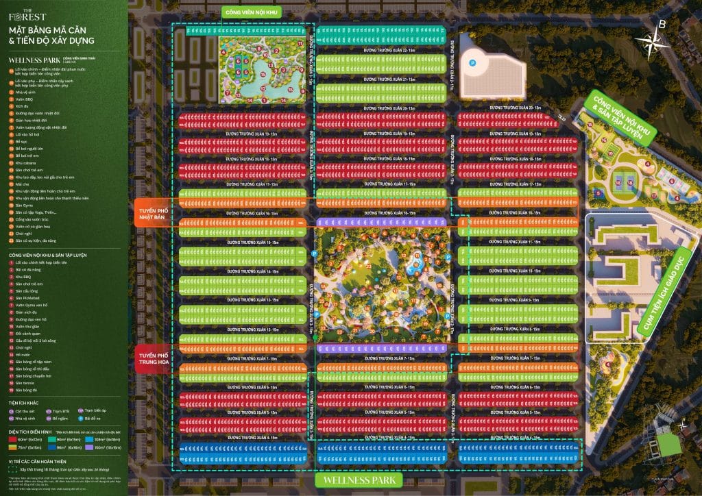 Mặt bằng dự án Vinhomes Green City