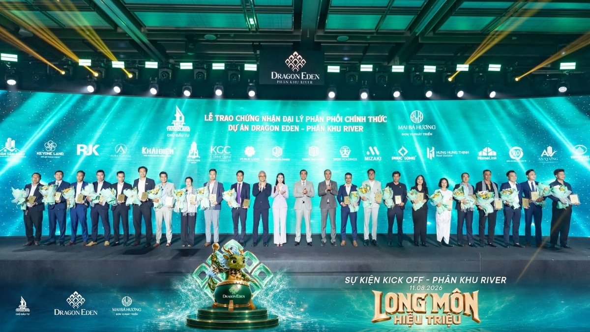Phúc Long Real Chính Thức Nhận Chứng Nhận Đối Tác Phân Phối Chiến Lược Phân Khu River – Dragon Eden