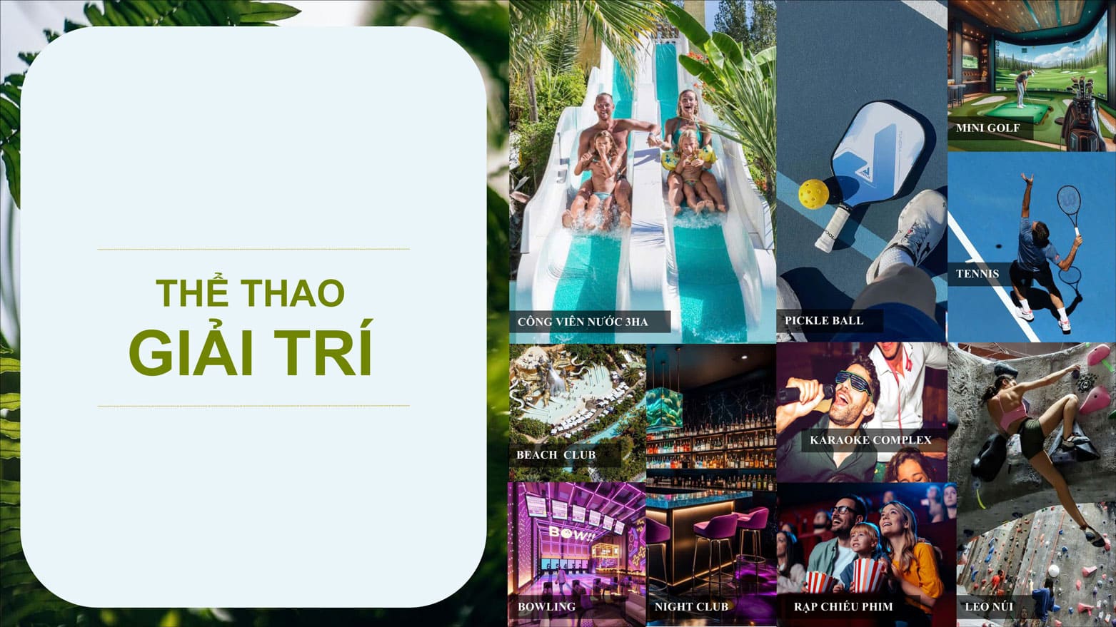 TIỆN ÍCH MAIA RESORT HỒ TRÀM
