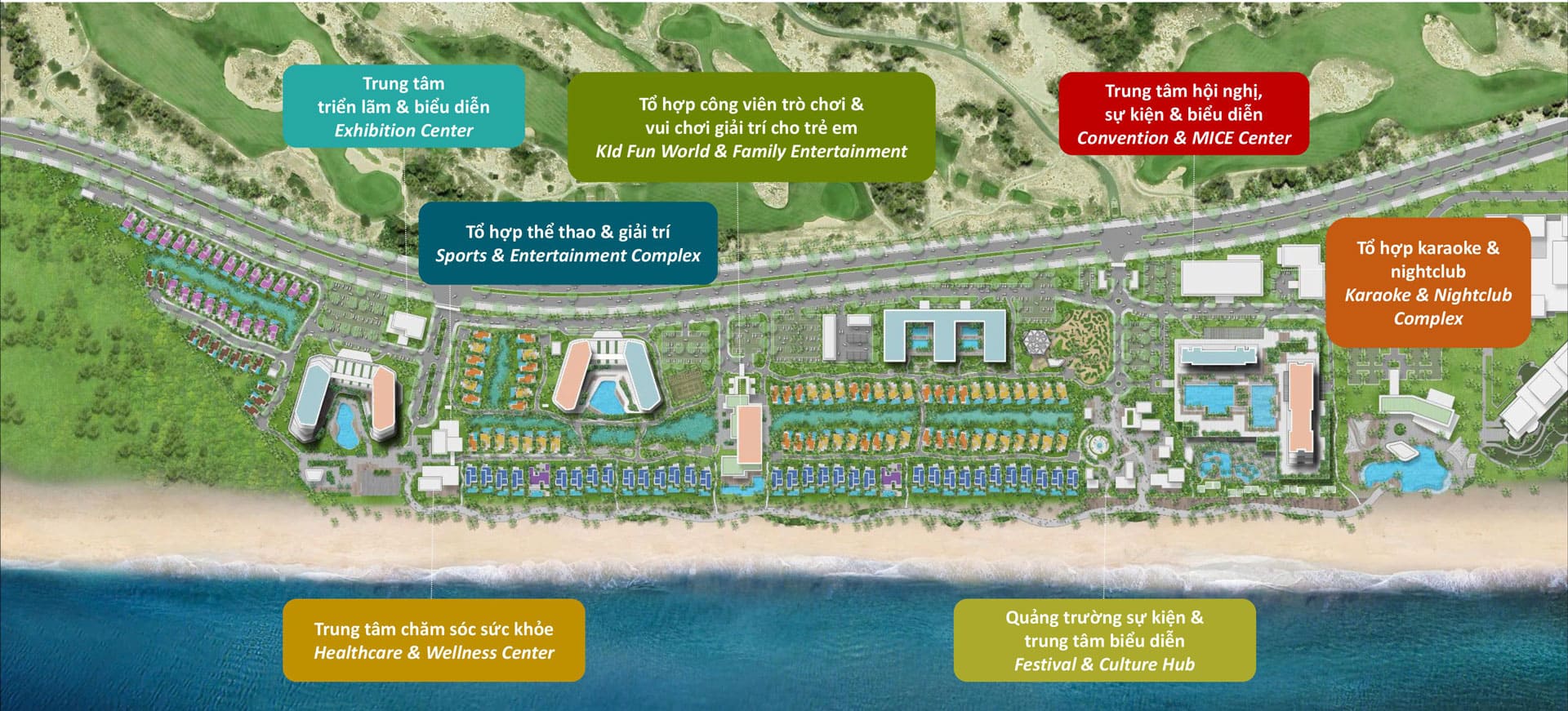 TIỆN ÍCH MAIA RESORT HỒ TRÀM